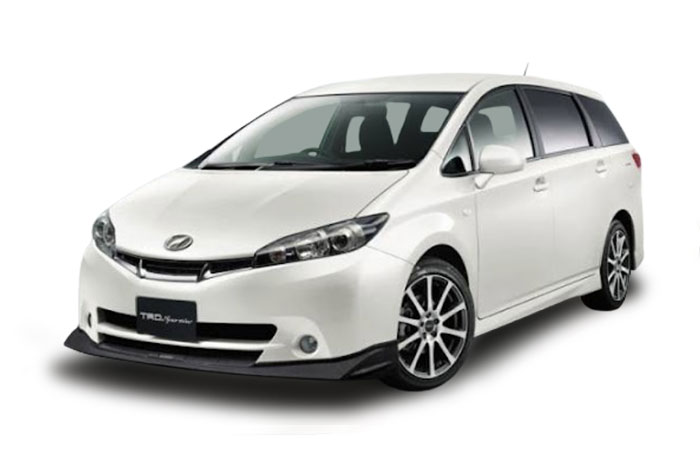 Toyota Wish 2017 model car